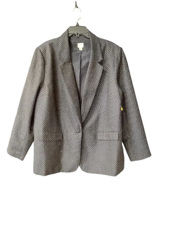 Blazer By A New Day In Navy, Size: 24 Women's Trendy Suit