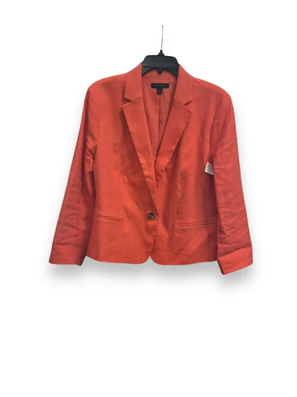 Blazer By Ann Taylor In Coral, Size: 16 Women's Boutique Suit