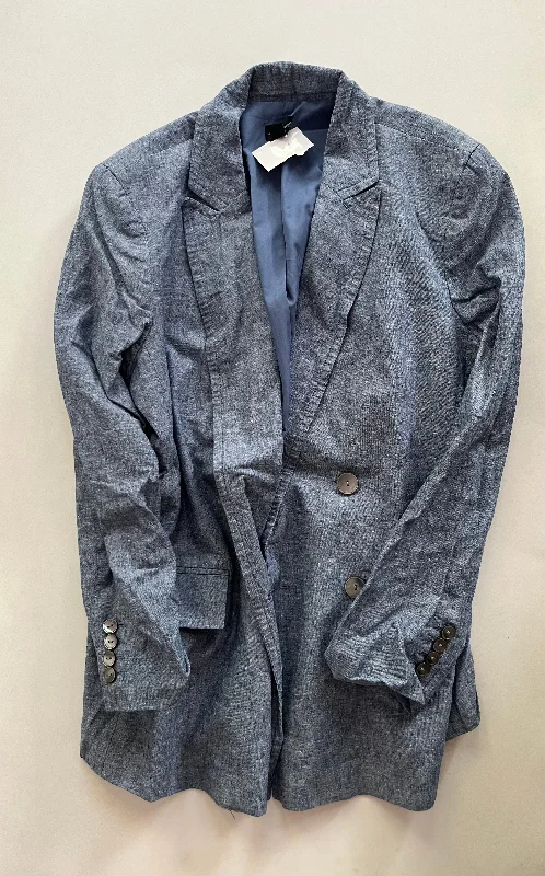 Blazer By Ann Taylor In Denim, Size: Xl Women's Boutique Suit