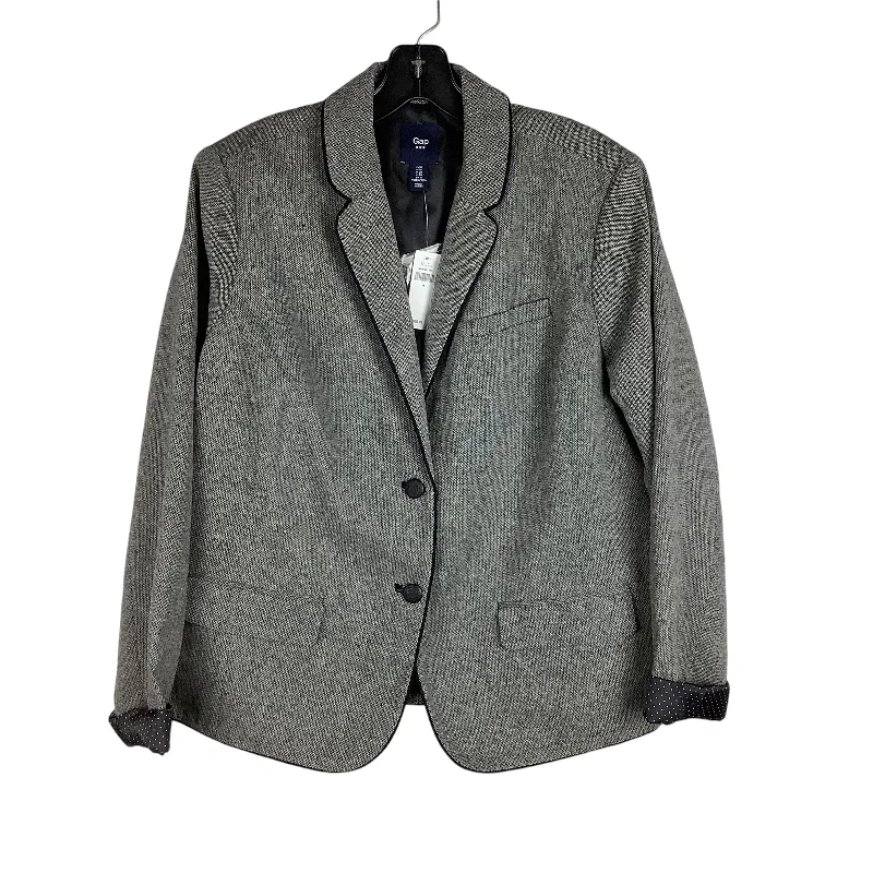 Blazer By Gap In Grey, Size: 16 Women's Trendy Jacket