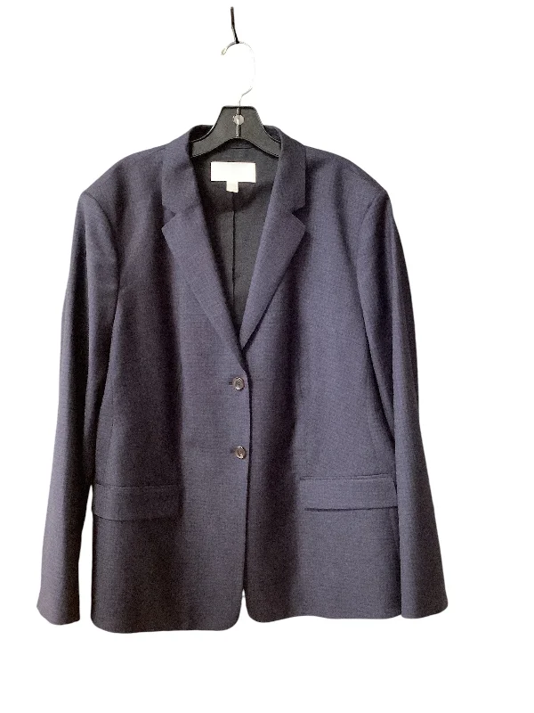 Blazer By Hugo Boss In Navy, Size: 18 Women's Unique Blazer
