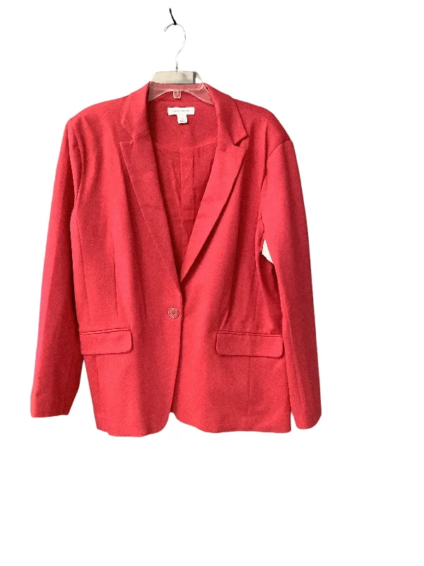 Blazer By Liz Claiborne In Pink, Size: 18 Women's Elegant Suit
