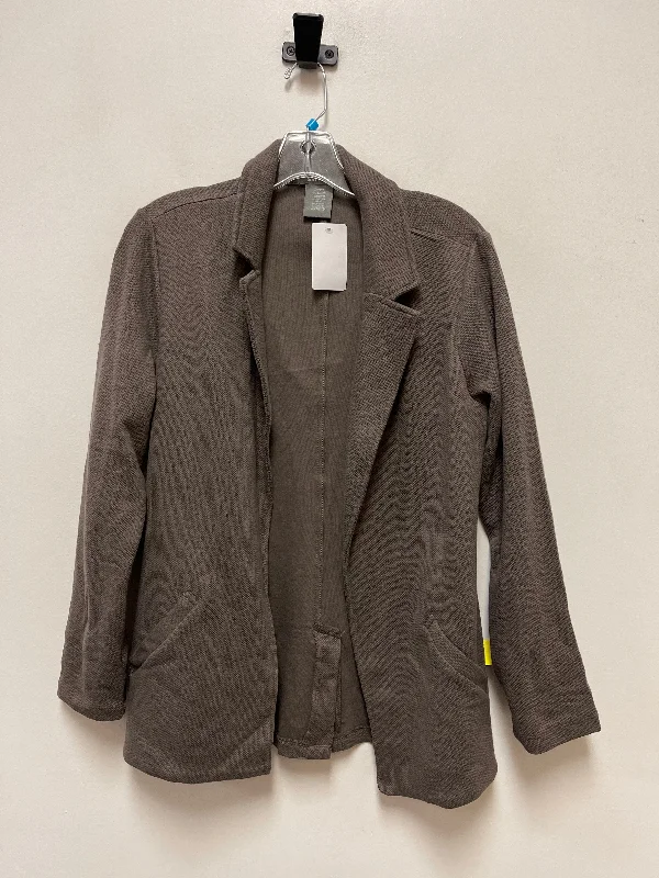Blazer By Matty M In Grey, Size: M Spring Women's Coat