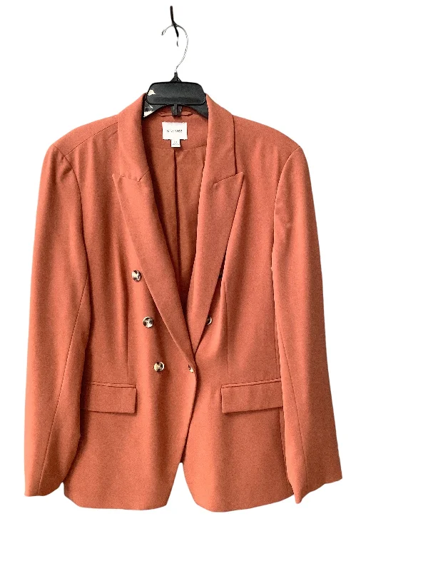 Blazer By Nine West In Salmon, Size: 18 Women's Luxurious Jacket