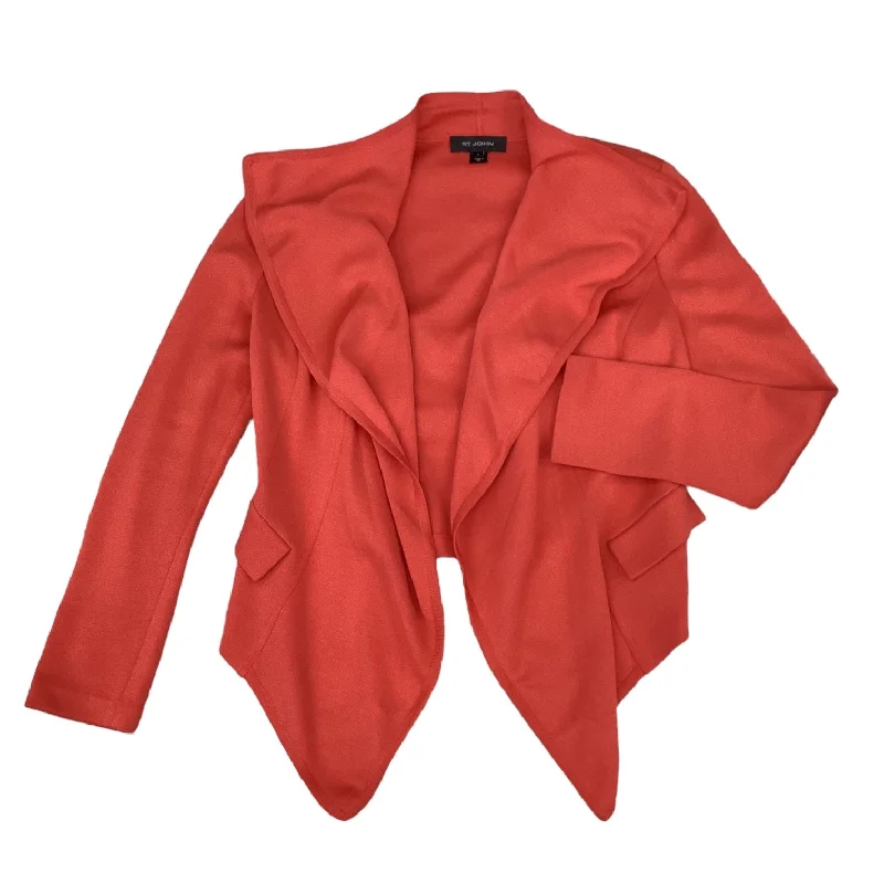 Blazer By St. John In Red, Size: M Women's Luxurious Suit