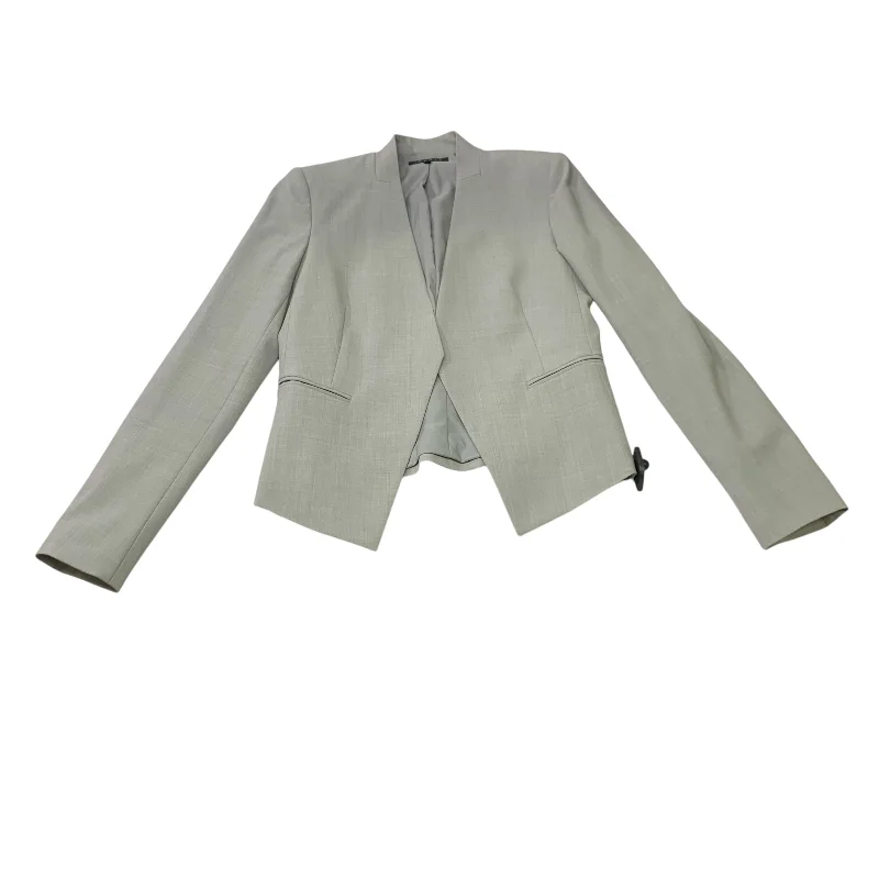 Blazer By Theory In Grey, Size: Xs Women's Simple Jacket
