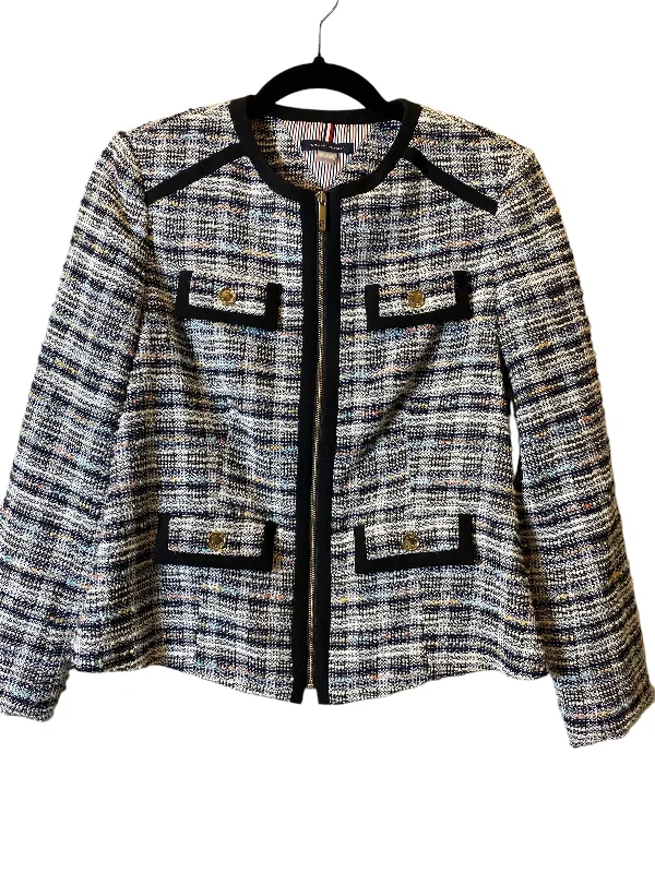 Blazer By Tommy Hilfiger In Multi-colored, Size: Xs Women's Handmade Blazer