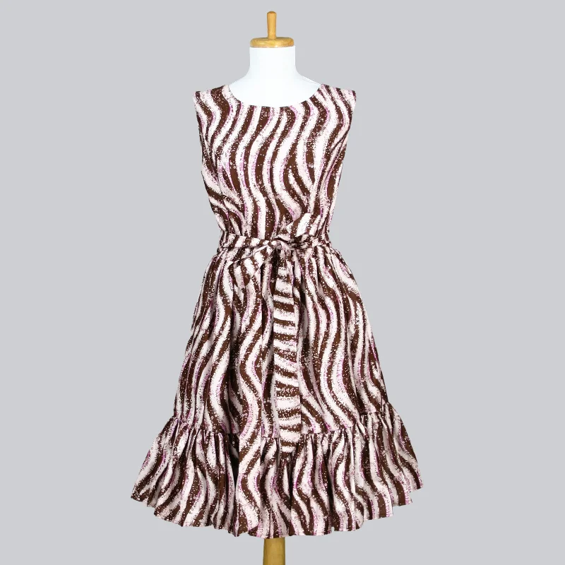 DeAmber High Waist Dress Tunics Sophisticated sleek