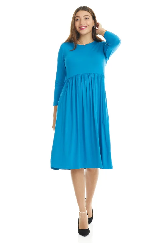 Empire waist swing dress 'Rachel' Tunics Luxurious high-end