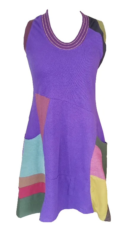 Inner Landscape (tank dress)- Queen of Purple Tunics Sale discount