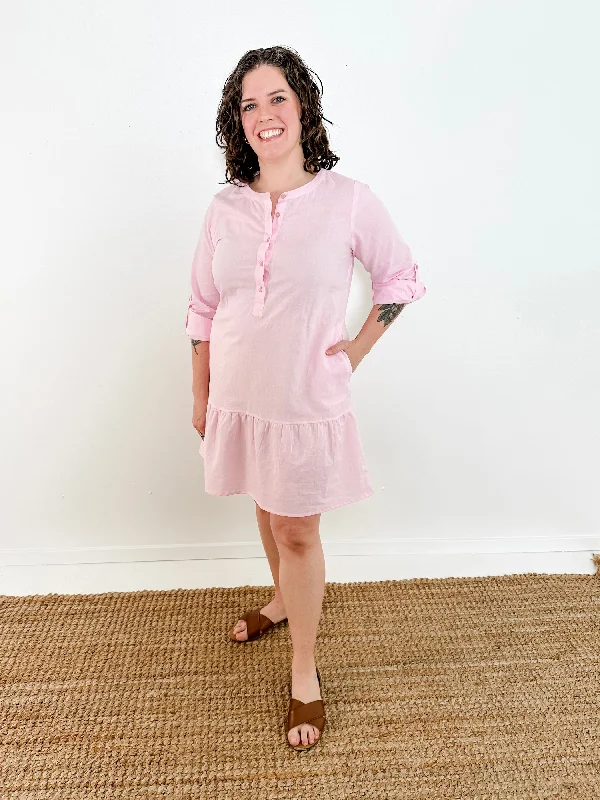 Lily Drop Waist Dress Tunics Chic elegant
