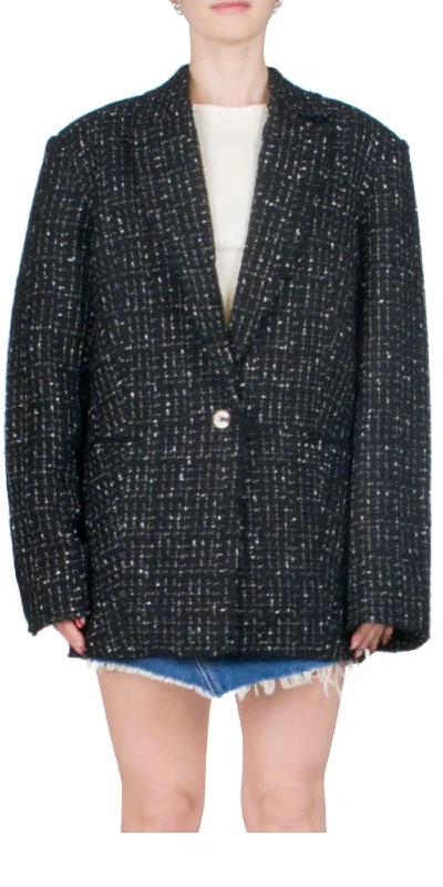 Logan Blazer In Black Women's Short Blazer