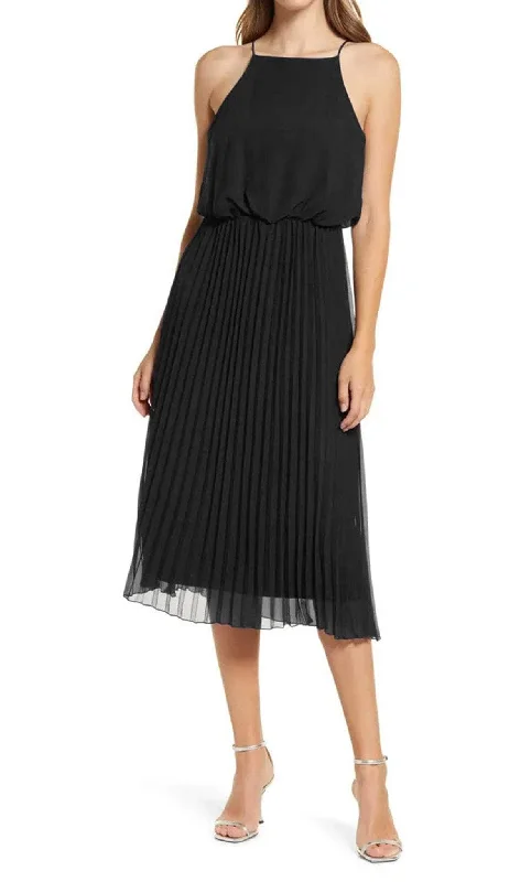 Sam Edelman 02S658 - Electric Pleated A-Line Long Dress Tunics Bestseller popular