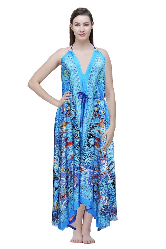 Silky Long Dress sweetheart Neckline Romantic
