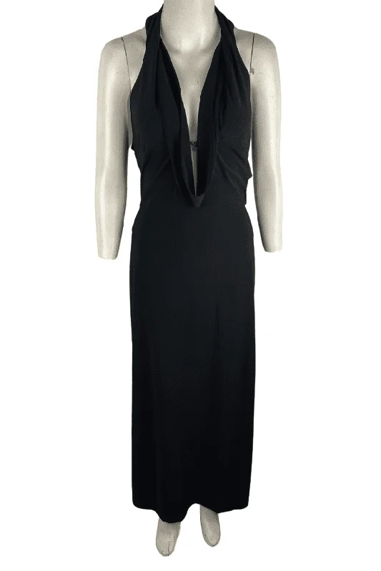 Blondie Nites women's black long dress size 9 Tunics Chic elegant