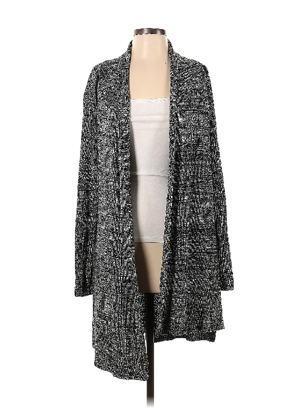 Cardigan Print Jacquard Patchwork