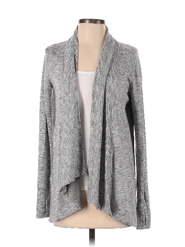 Cardigan Mesh Cardigan Canvas Denim