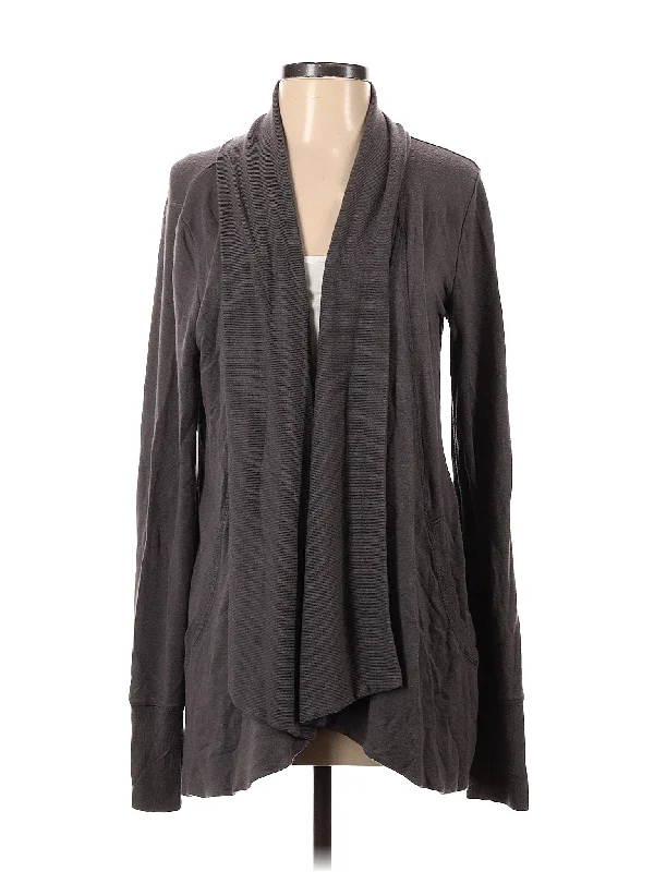 Cardigan Notch Collar Peter Pan Collar Cowl Neck