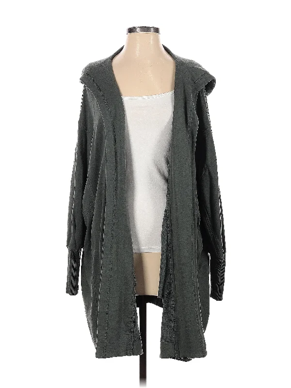 Cardigan Spandex Blend Rayon Blend Denim Blend