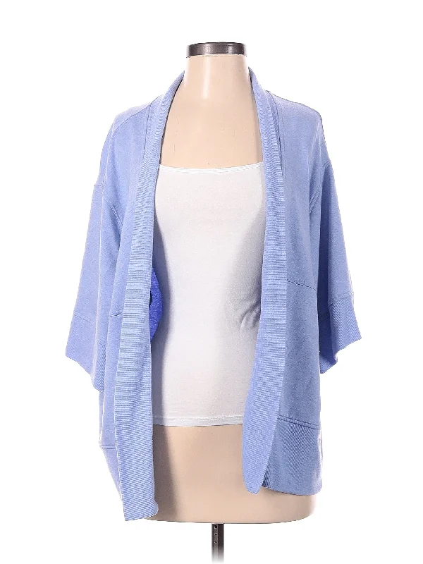 Cardigan Spandex Blend Rayon Blend Denim Blend