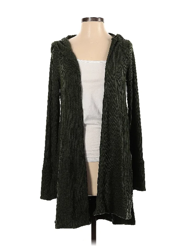 Cardigan Real Fur Shearling Chenille