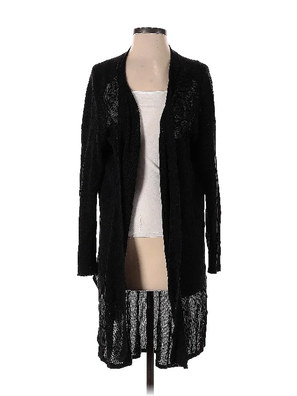 Cardigan Solid Print Embellished
