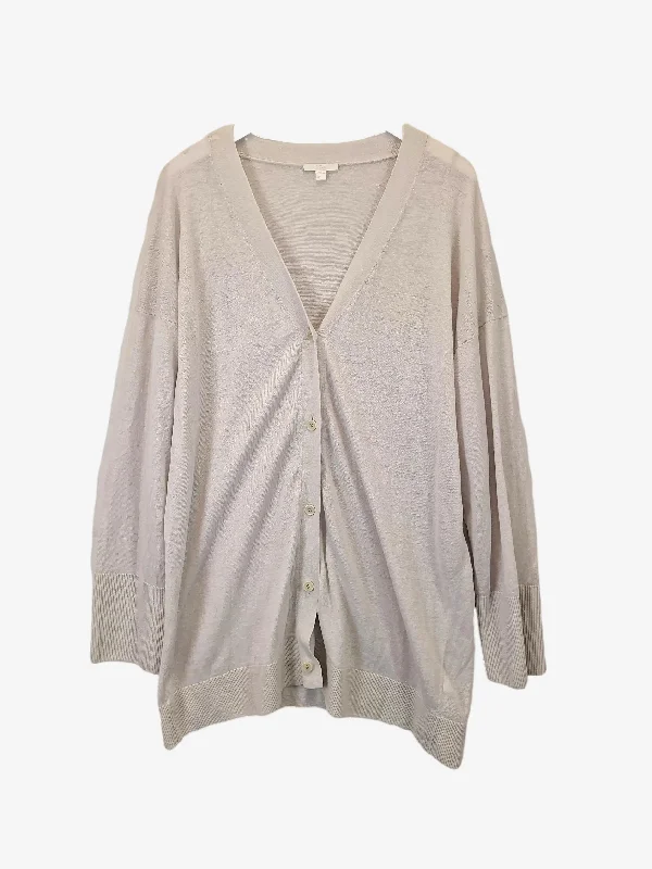 Cos Classy Soft Oversized Longline Cardigan Size M Long Cardigan Short Cardigan Medium Cardigan