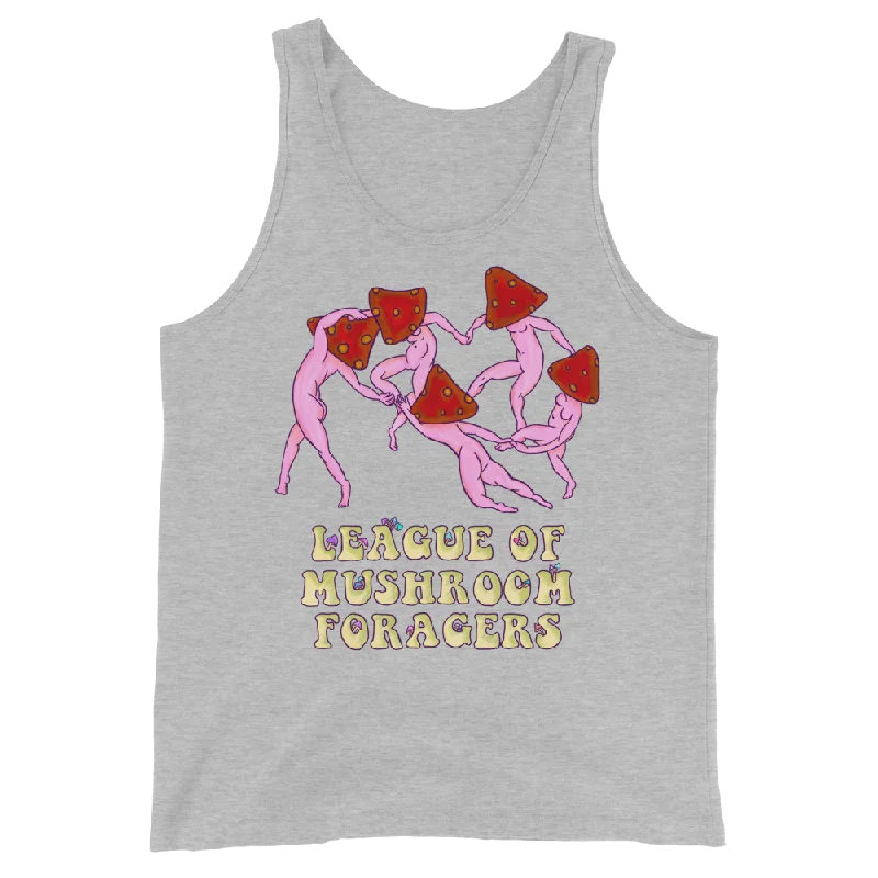 League of Mushroom Foragers Graphic Tank Top stretchy tank top