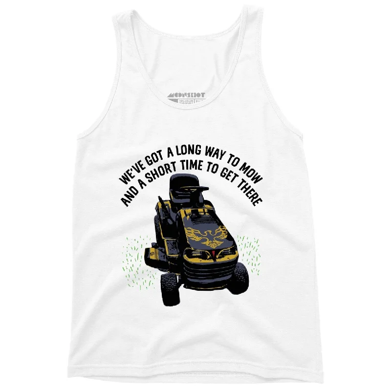 Long Way To Mow - Unisex Tank Top stylish tank top