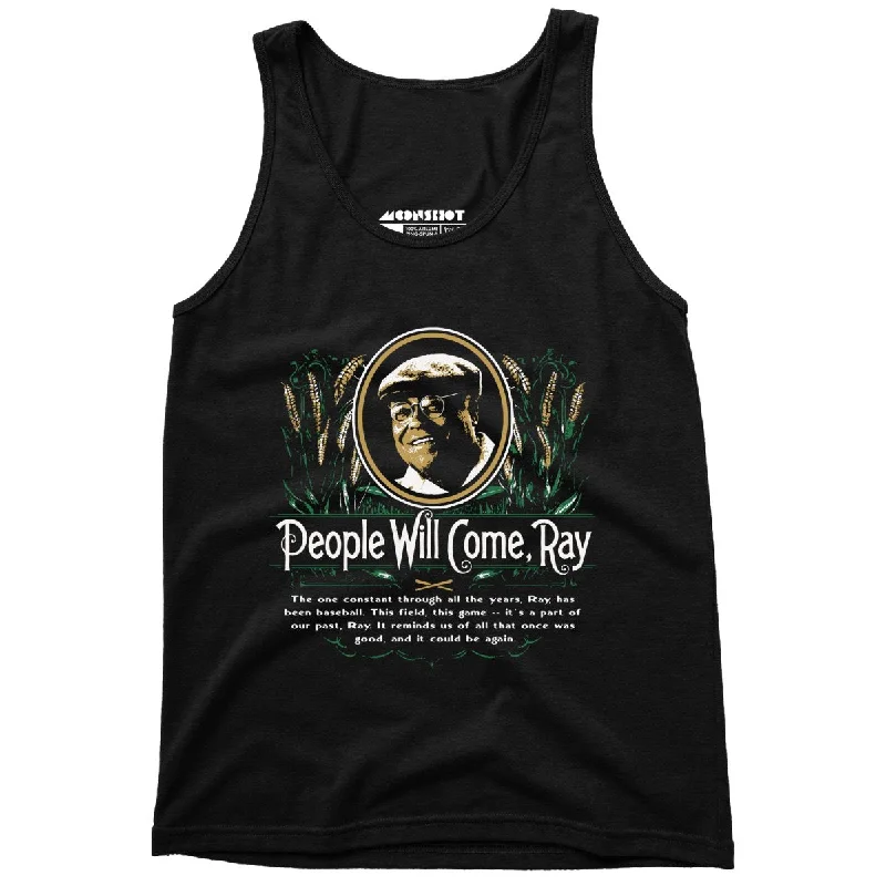 People Will Come - Unisex Tank Top soft tank top