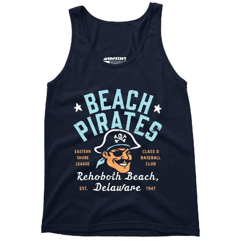 Rehoboth Beach Pirates - Delaware - Vintage Defunct Baseball Teams - Unisex Tank Top teal tank top