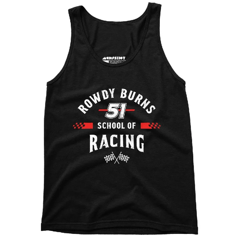 Rowdy Burns School of Racing - Unisex Tank Top baby blue tank