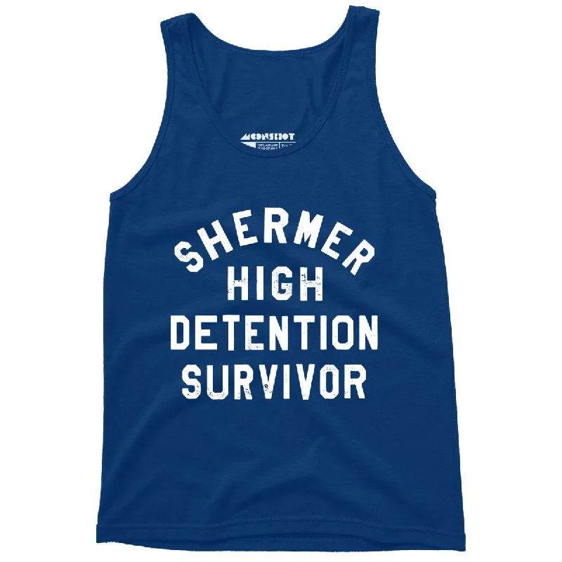 Shermer High Detention Survivor - Unisex Tank Top sheer tank top