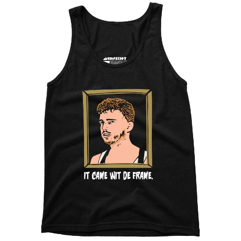 The Burbs - It Came Wit De Frame v2 - Unisex Tank Top fitted tank top