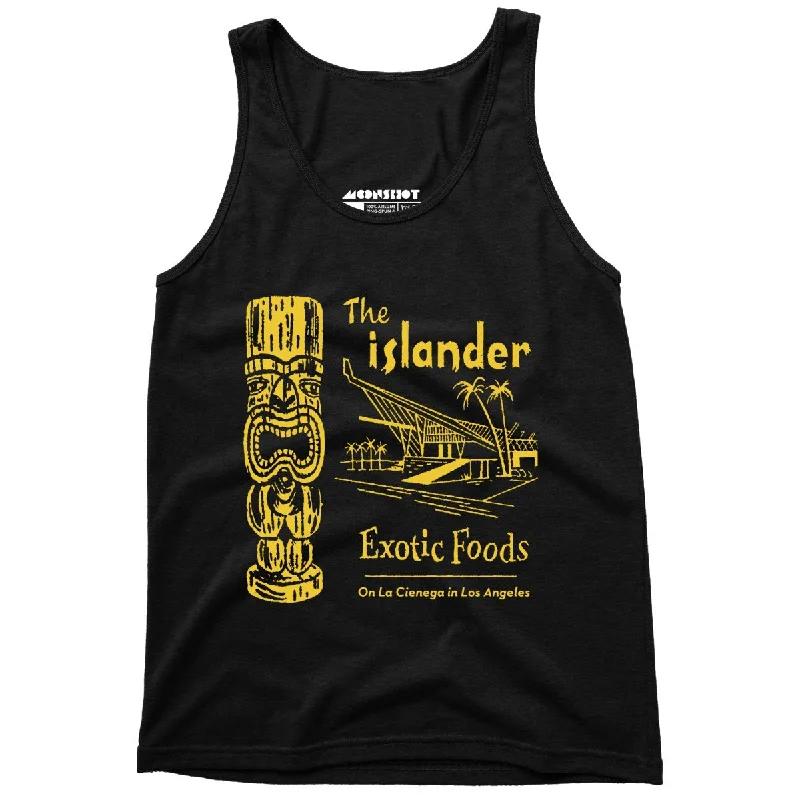 The Islander - Los Angeles, CA - Vintage Tiki Bar - Unisex Tank Top sequin tank top