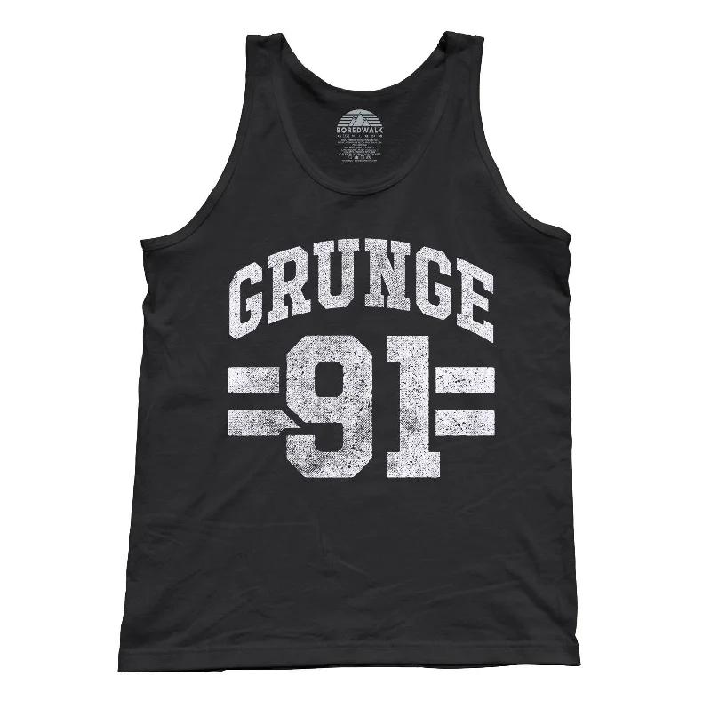 Unisex Grunge 91 Tank Top Alternative 90s Music Punk Grunge Rock and Roll tie dye tank