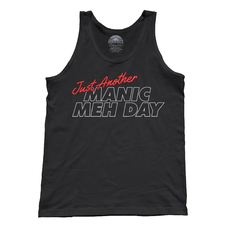 Unisex Just Another Manic Meh Day Tank Top lightweight tank top