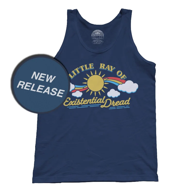 Unisex Little Ray of Existential Dread Tank Top workout tank top