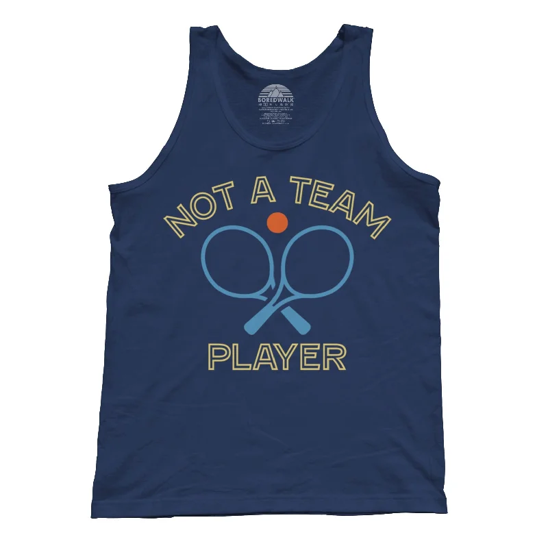 Unisex Not a Team Player Tank Top casual tank top