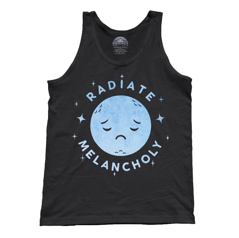 Unisex Radiate Melancholy Tank Top strappy tank top