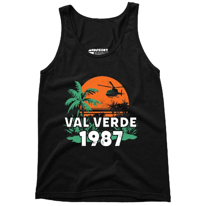 Val Verde 1987 - Unisex Tank Top print tank top