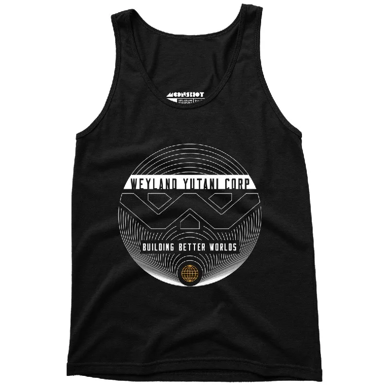 Weyland Yutani Corp - Unisex Tank Top one shoulder tank